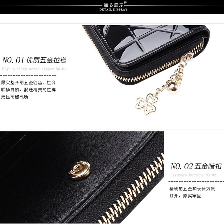 Ví Nữ Mini Ngắn Cầm Tay Cao Cấp Sang Trọng Phong Cách Hàn Quốc TVNN442