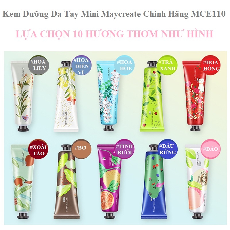 Kem Dưỡng Da Tay Mini Maycreate Chính Hãng MCE110