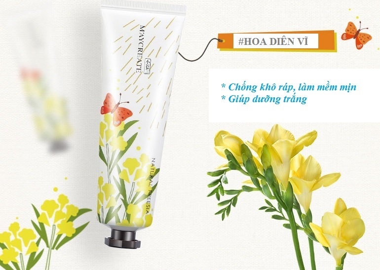 Kem Dưỡng Da Tay Mini Maycreate Chính Hãng MCE110