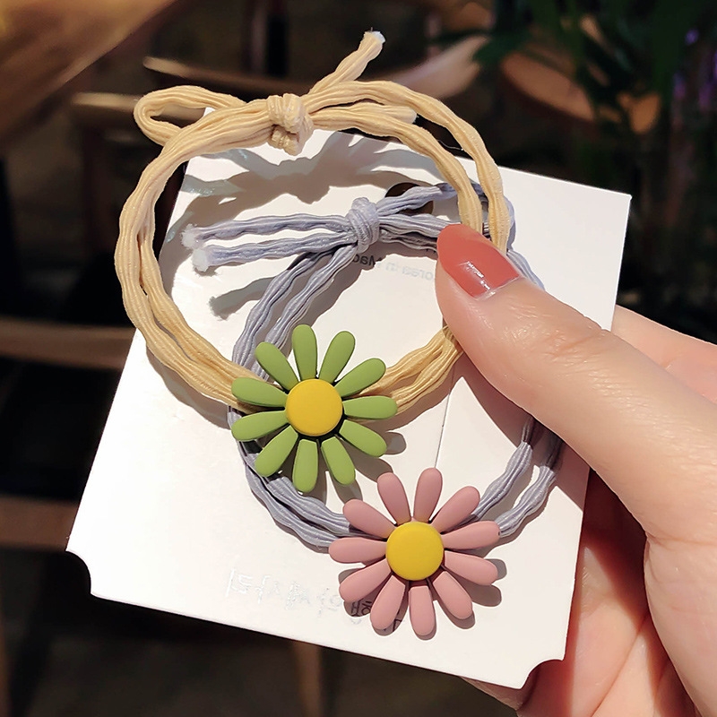 Dây Cột Tóc Hoa Cúc Dễ Thương PK101