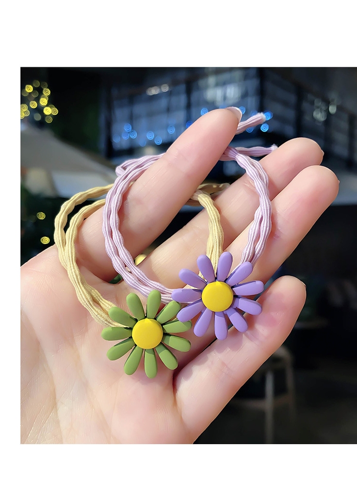Dây Cột Tóc Hoa Cúc Dễ Thương PK101