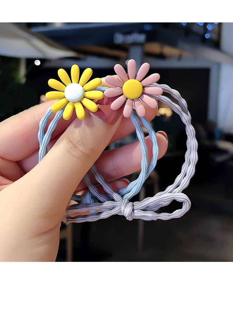 Dây Cột Tóc Hoa Cúc Dễ Thương PK101