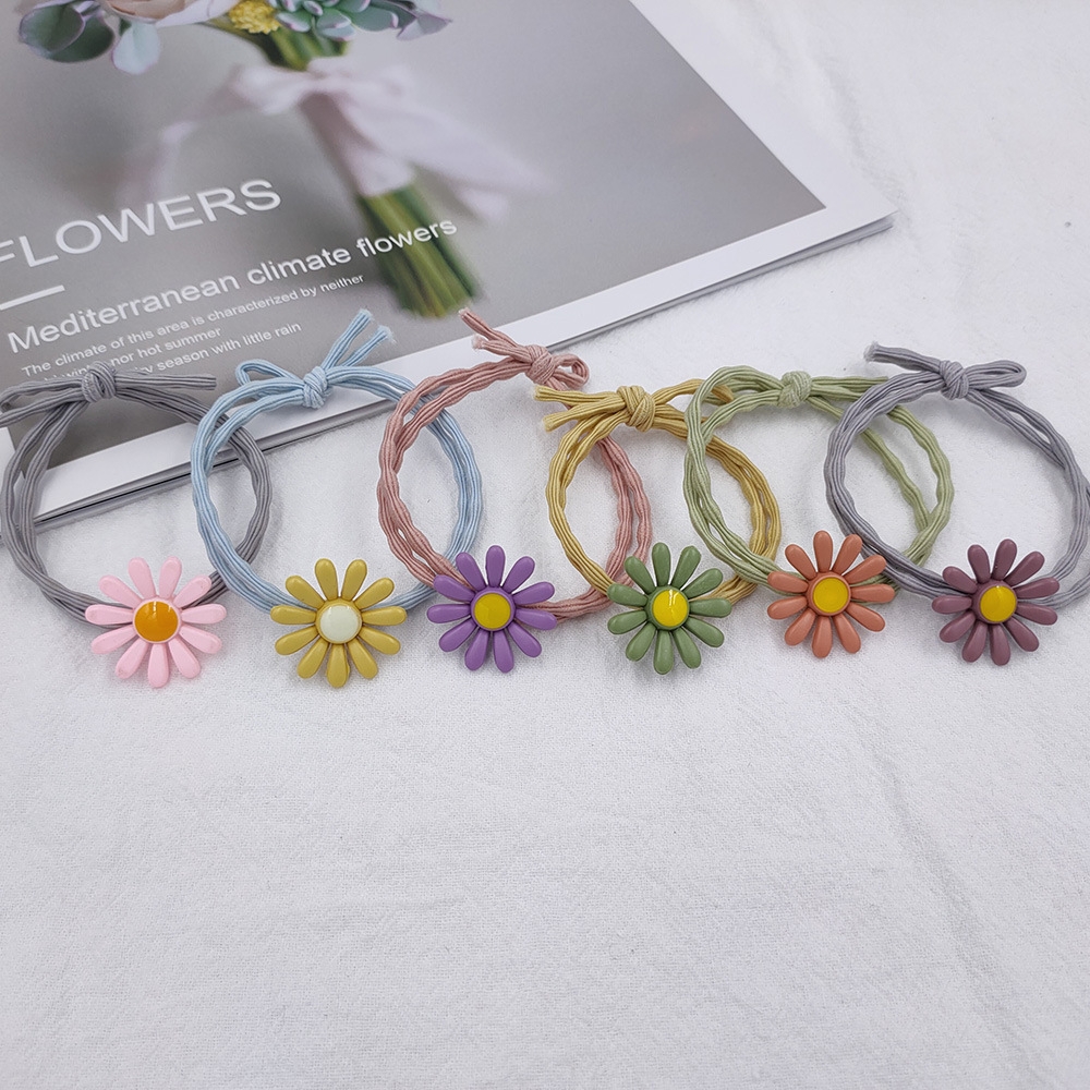 Dây Cột Tóc Hoa Cúc Dễ Thương PK101