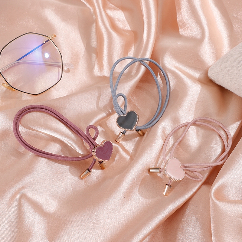 Dây Buộc Tóc Trái Tim Hàn Quốc Dễ Thương PK104