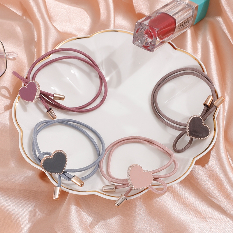 Dây Buộc Tóc Trái Tim Hàn Quốc Dễ Thương PK104