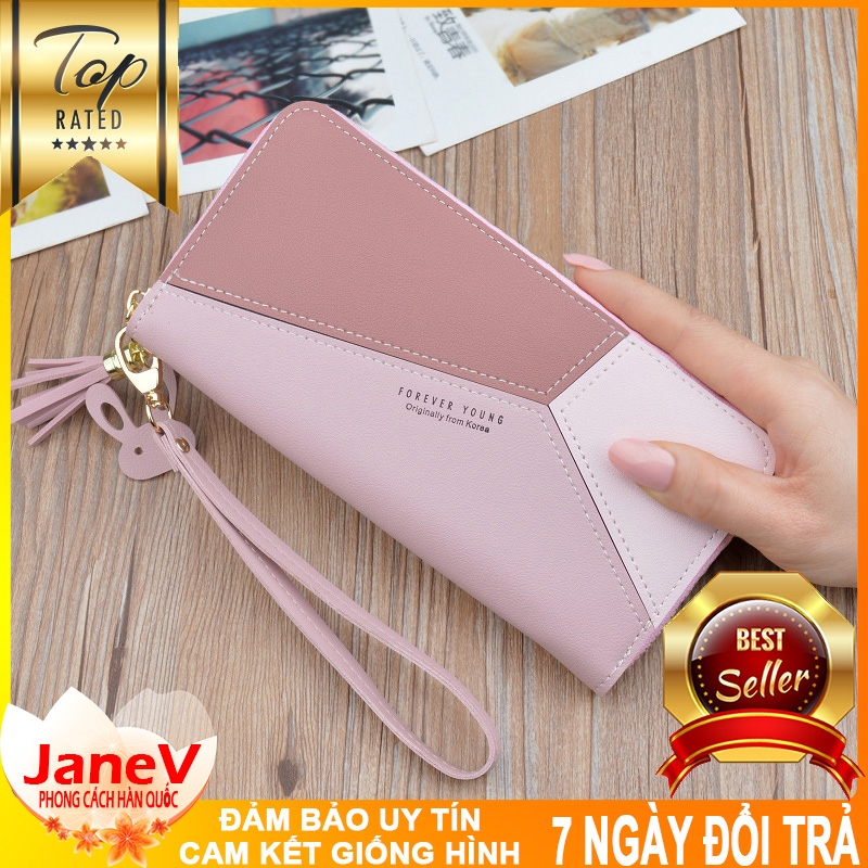 Ví Cầm Tay Nữ Dáng Dài Cao Cấp Sang Trọng Phong Cách Hàn Quốc TVNN125