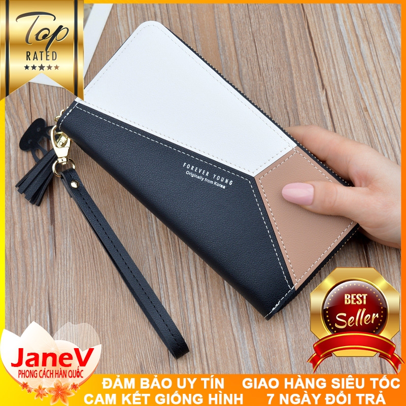 Ví Cầm Tay Nữ Dáng Dài Cao Cấp Sang Trọng Phong Cách Hàn Quốc TVNN125