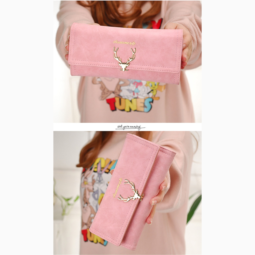 Ví Cầm Tay Nữ Dáng Dài Cao Cấp Sang Trọng Phong Cách Hàn Quốc TVNN129