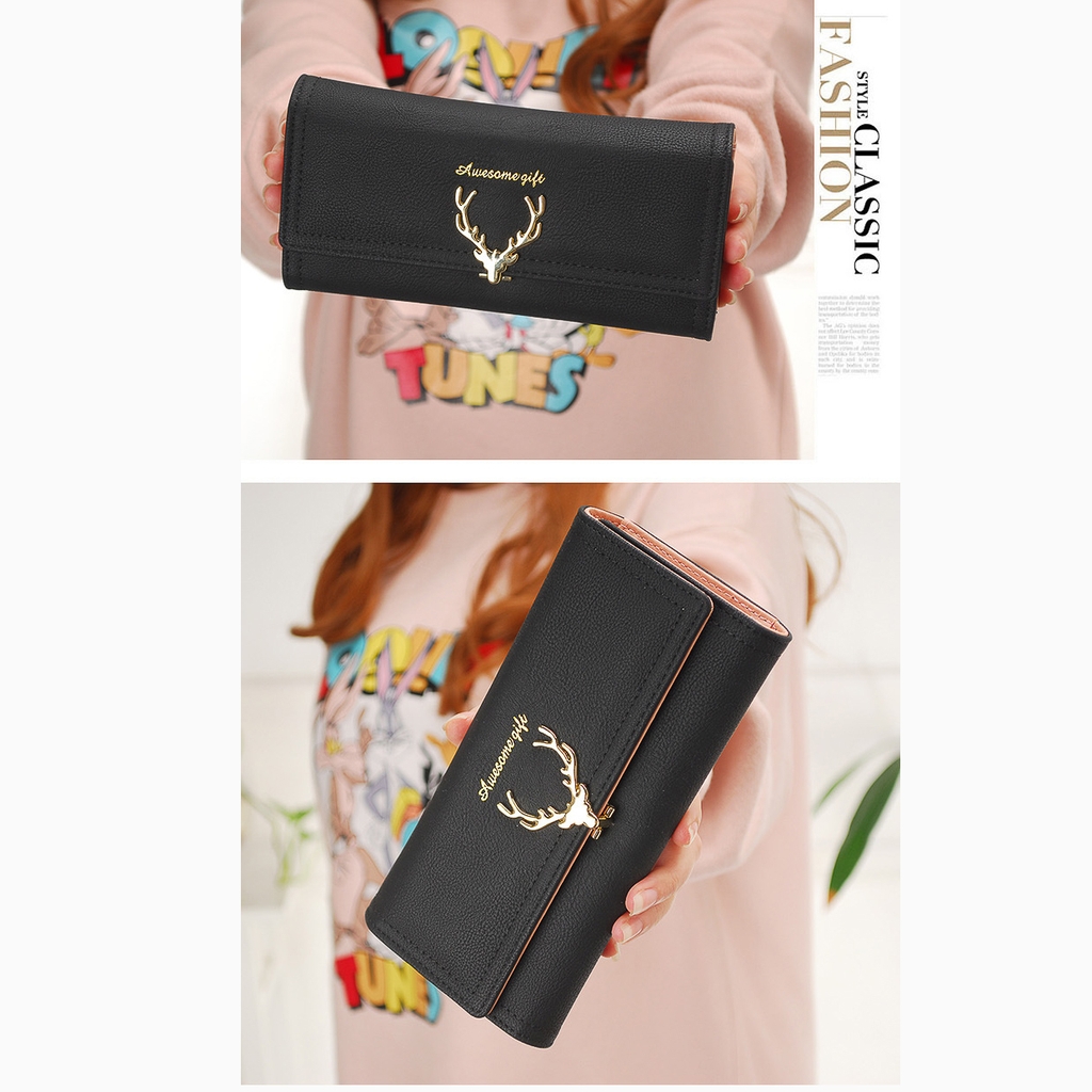 Ví Cầm Tay Nữ Dáng Dài Cao Cấp Sang Trọng Phong Cách Hàn Quốc TVNN129