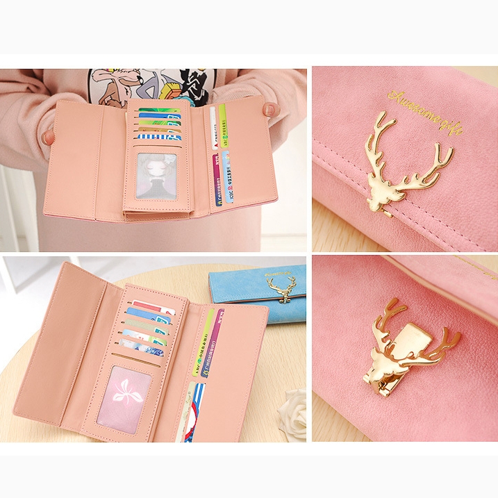 Ví Cầm Tay Nữ Dáng Dài Cao Cấp Sang Trọng Phong Cách Hàn Quốc TVNN129