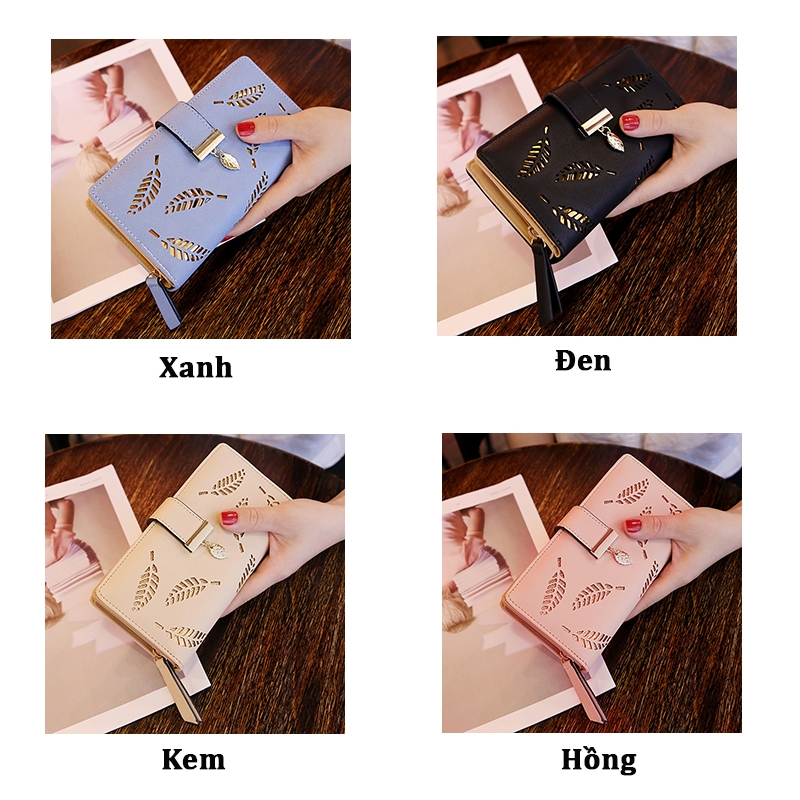 Ví Cầm Tay Nữ Dài Cao Cấp Sang Trọng Phong Cách Hàn Quốc TVNN134