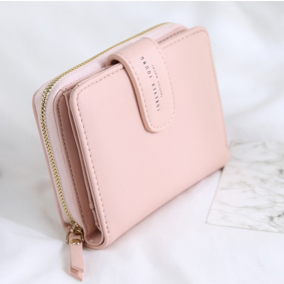 Ví Nữ Mini Ngắn Cầm Tay Cao Cấp Sang Trọng Phong Cách Hàn Quốc TVNN141
