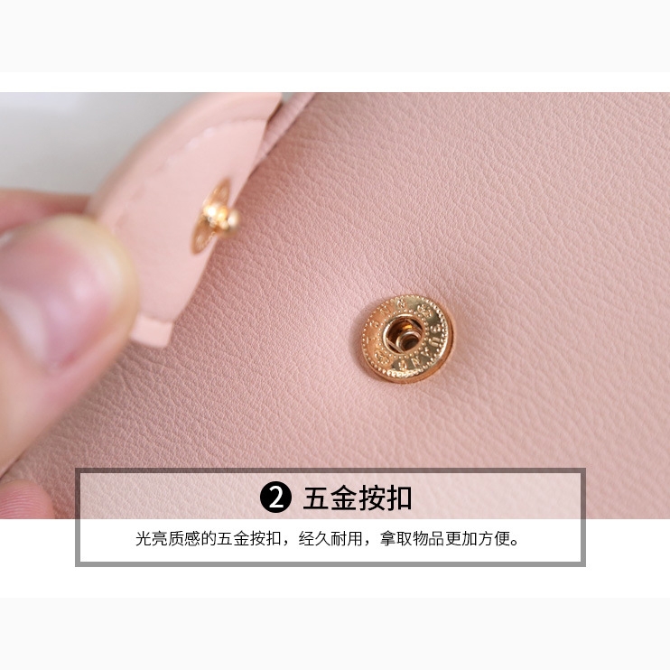 Ví Nữ Mini Ngắn Cầm Tay Cao Cấp Sang Trọng Phong Cách Hàn Quốc TVNN141