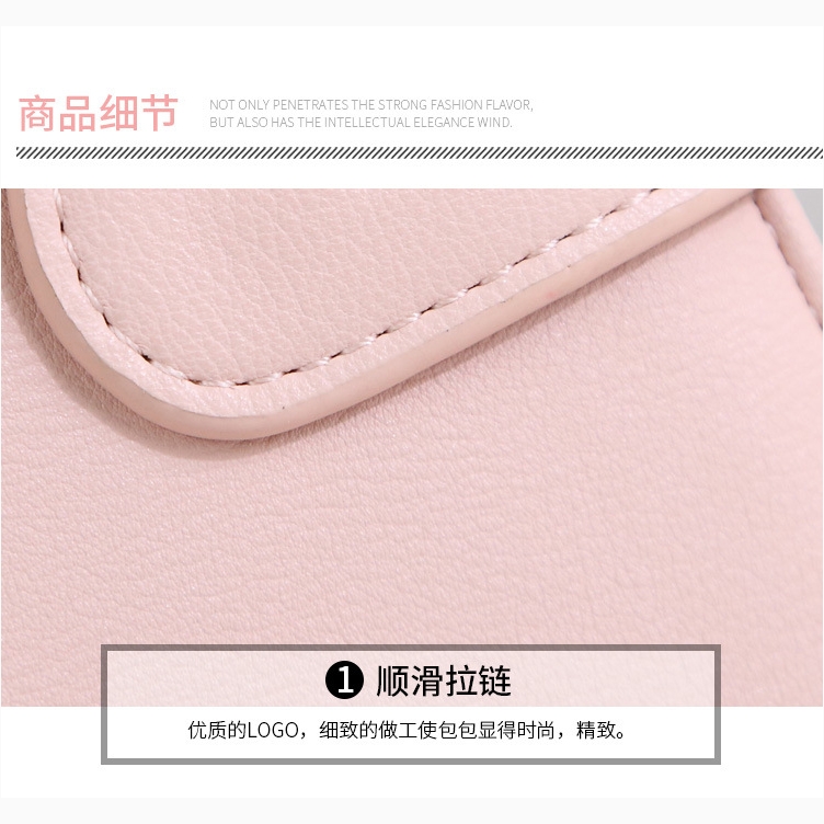 Ví Nữ Mini Ngắn Cầm Tay Cao Cấp Sang Trọng Phong Cách Hàn Quốc TVNN141