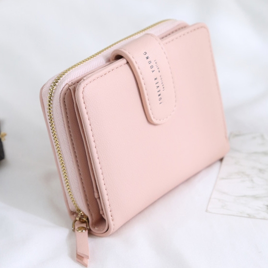 Ví Nữ Mini Ngắn Cầm Tay Cao Cấp Sang Trọng Phong Cách Hàn Quốc TVNN141