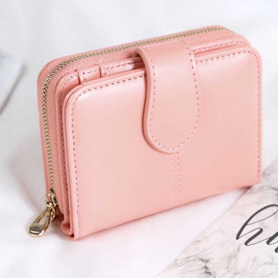 Ví Nữ Mini Ngắn Cầm Tay Cao Cấp Sang Trọng Phong Cách Hàn Quốc TVNN142