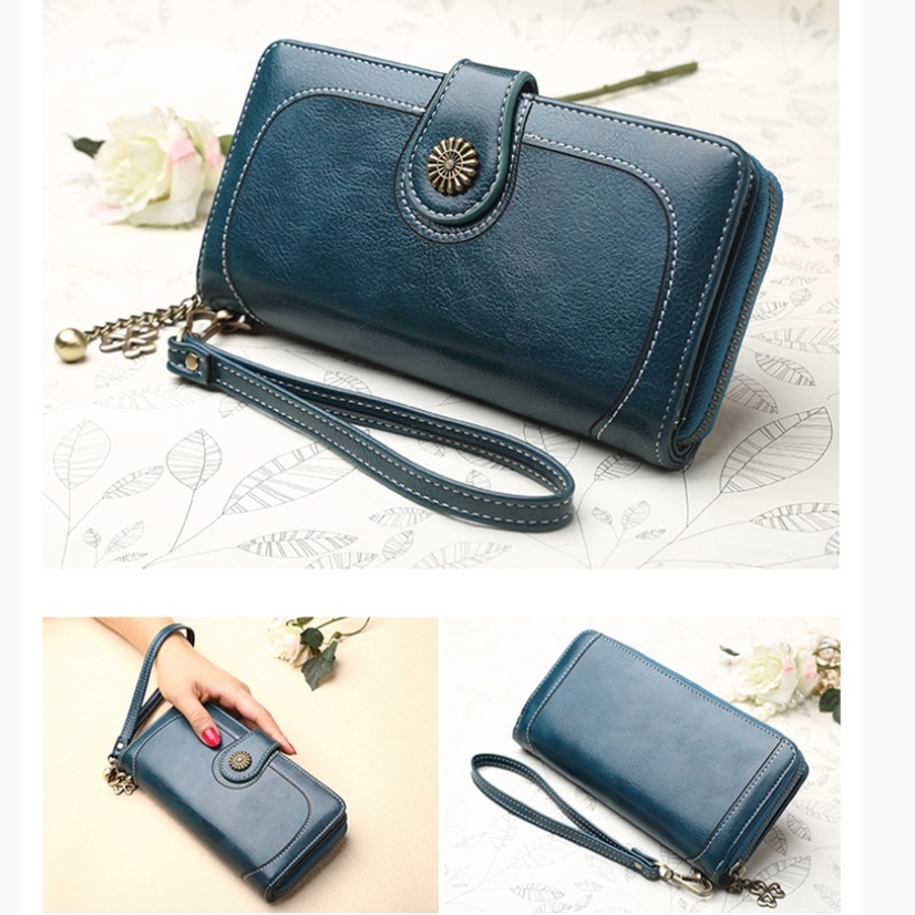 Ví Cầm Tay Nữ Dài Cao Cấp Sang Trọng Phong Cách Hàn Quốc TVNN149