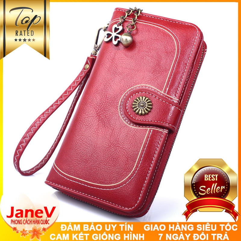 Ví Cầm Tay Nữ Dài Cao Cấp Sang Trọng Phong Cách Hàn Quốc TVNN149