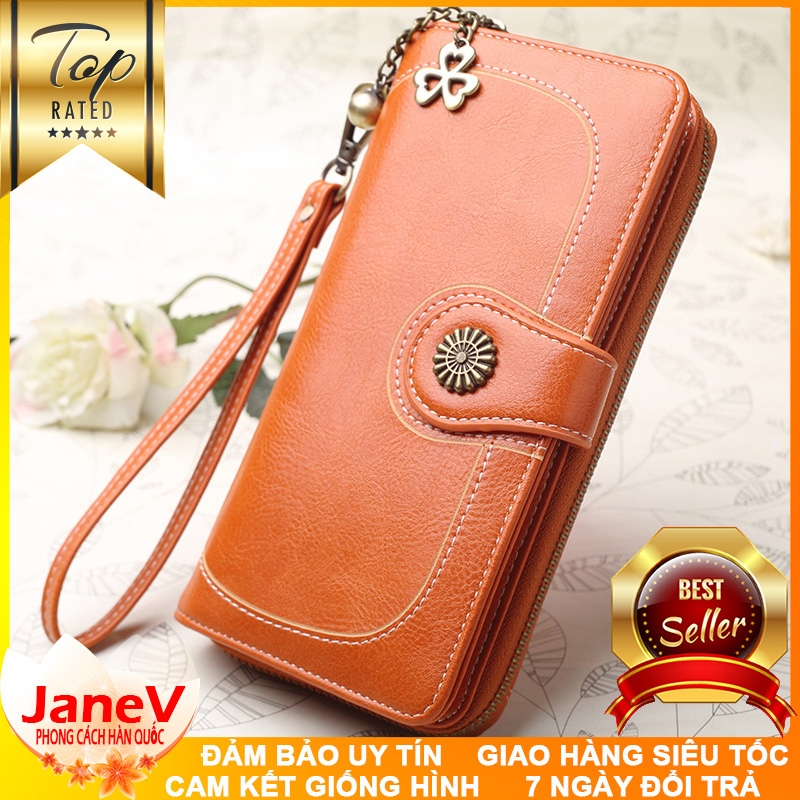 Ví Cầm Tay Nữ Dài Cao Cấp Sang Trọng Phong Cách Hàn Quốc TVNN149