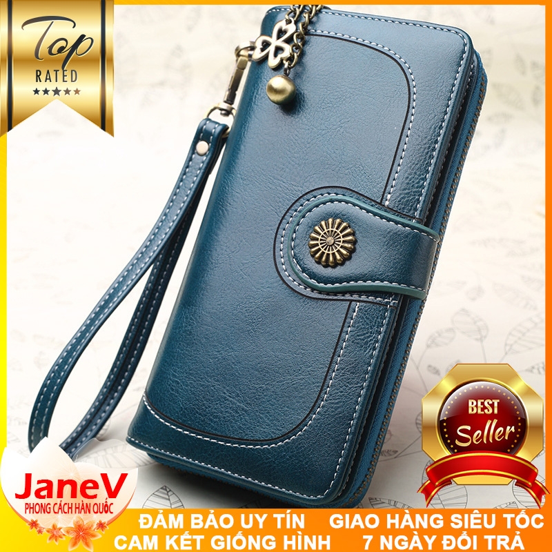 Ví Cầm Tay Nữ Dài Cao Cấp Sang Trọng Phong Cách Hàn Quốc TVNN149