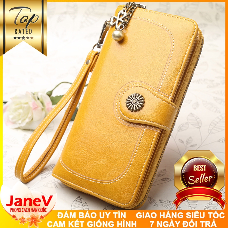 Ví Cầm Tay Nữ Dài Cao Cấp Sang Trọng Phong Cách Hàn Quốc TVNN149