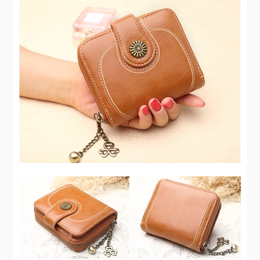 Ví Nữ Mini Ngắn Cầm Tay Cao Cấp Sang Trọng TVNN162