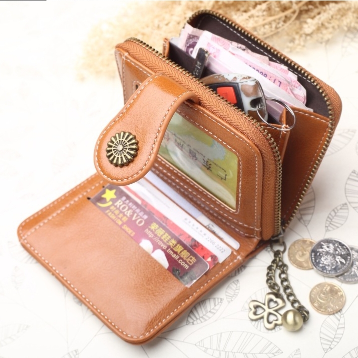 Ví Nữ Mini Ngắn Cầm Tay Cao Cấp Sang Trọng TVNN162