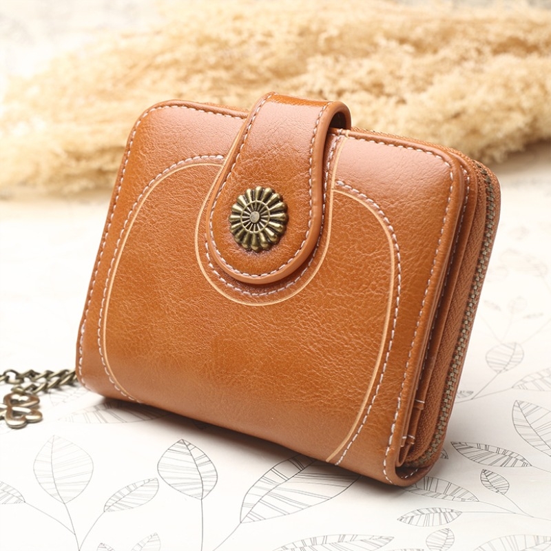 Ví Nữ Mini Ngắn Cầm Tay Cao Cấp Sang Trọng TVNN162