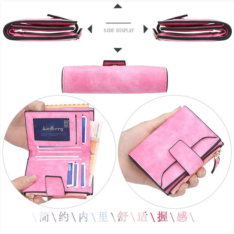 Ví Nữ Mini Ngắn Cầm Tay Cao Cấp Sang Trọng Phong Cách Hàn Quốc TVNN166