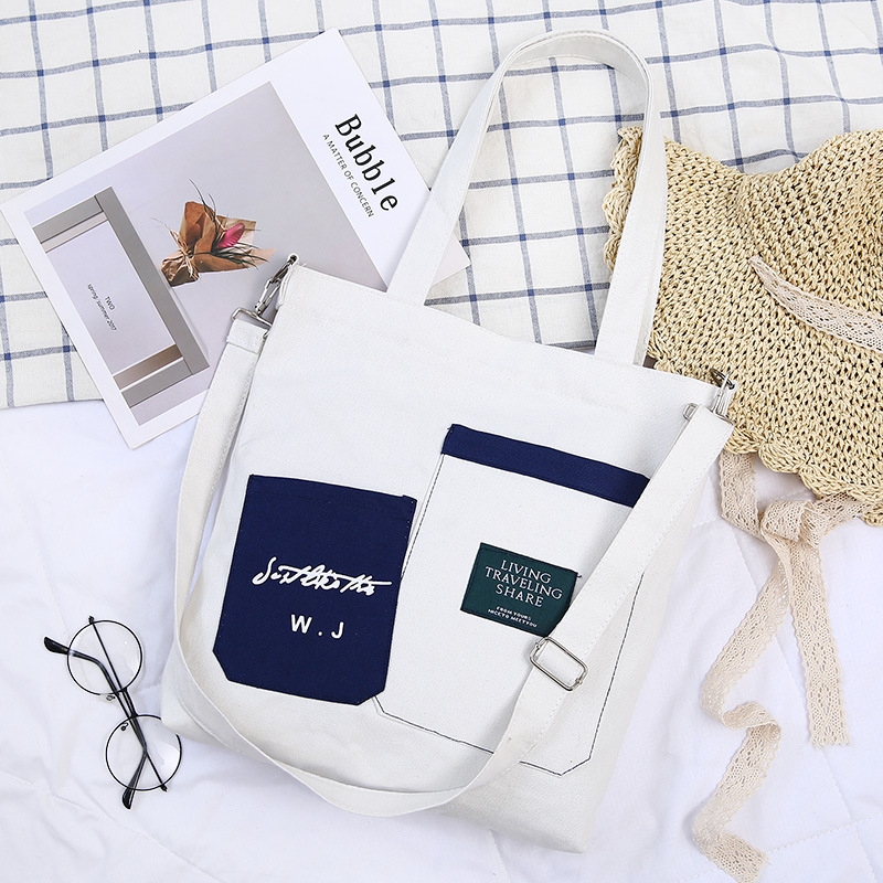 Túi Vải Tote Living Cao Cấp Thời Trang Hàn Quốc TVNN205