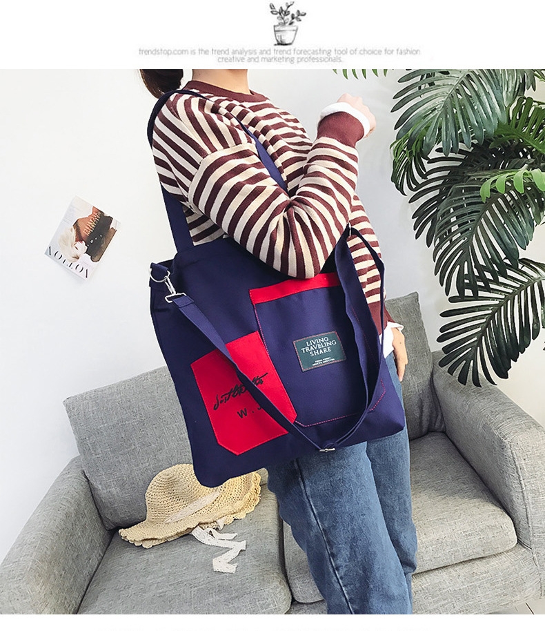 Túi Vải Tote Living Cao Cấp Thời Trang Hàn Quốc TVNN205