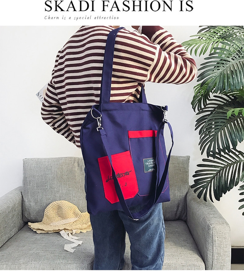 Túi Vải Tote Living Cao Cấp Thời Trang Hàn Quốc TVNN205