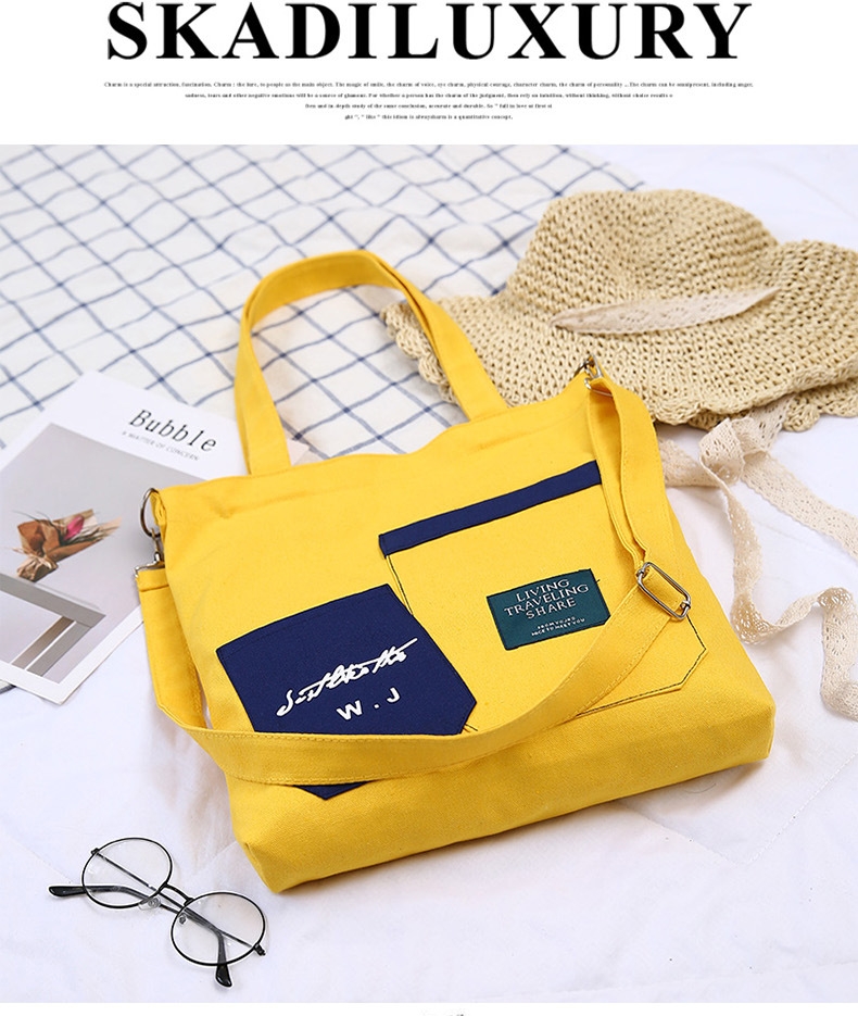 Túi Vải Tote Living Cao Cấp Thời Trang Hàn Quốc TVNN205