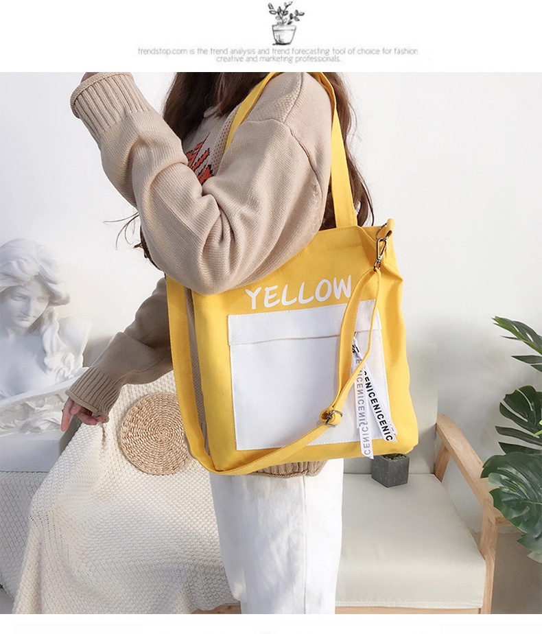 Túi Vải Tote Living Cao Cấp Thời Trang Hàn Quốc TVNN206