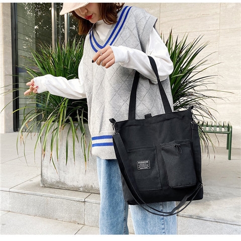 Túi Vải Tote FASHION Cao Cấp Thời Trang Hàn Quốc TVNN210