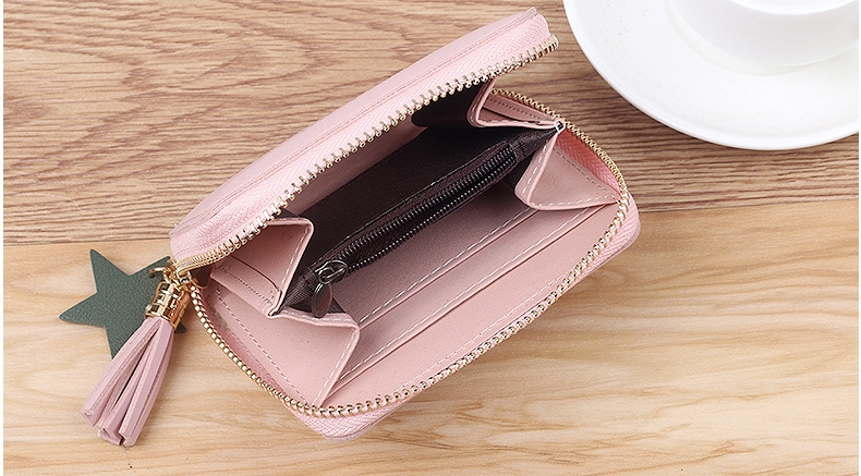 Ví Nữ Mini Ngắn Cầm Tay Dễ Thương Nữ Tính Hàn Quốc TVNN213