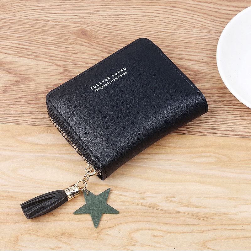 Ví Nữ Mini Ngắn Cầm Tay Dễ Thương Nữ Tính Hàn Quốc TVNN213