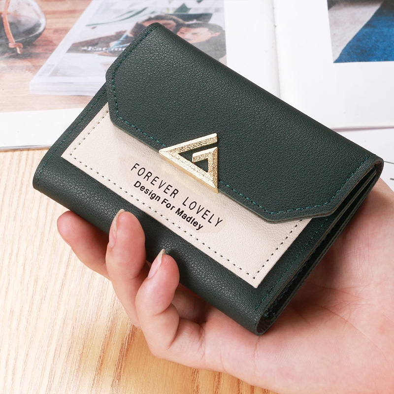 Ví Nữ Mini Ngắn Cầm Tay Dễ Thương Nữ Tính Hàn Quốc TVNN217