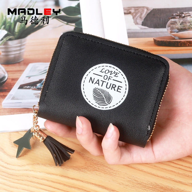 Ví Nữ Mini Ngắn Cầm Tay Dễ Thương Nữ Tính Hàn Quốc TVNN218