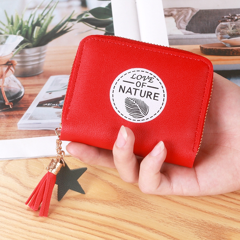 Ví Nữ Mini Ngắn Cầm Tay Dễ Thương Nữ Tính Hàn Quốc TVNN218