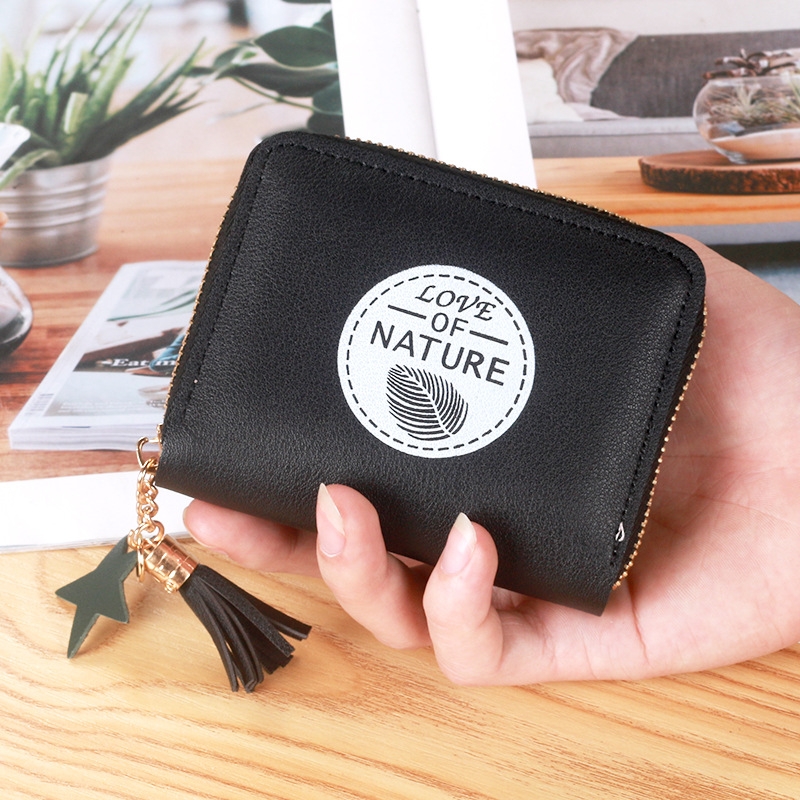 Ví Nữ Mini Ngắn Cầm Tay Dễ Thương Nữ Tính Hàn Quốc TVNN218