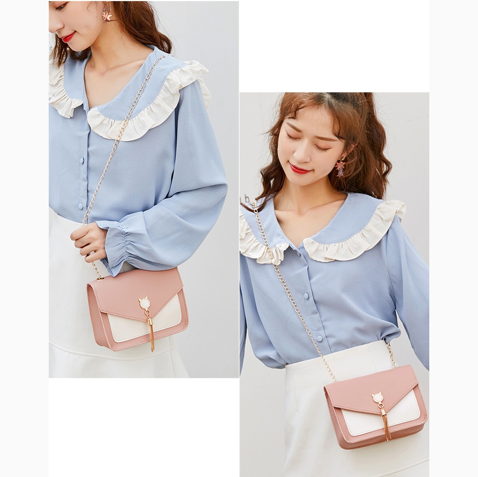 Túi Xách Nữ Đeo Chéo Dễ Thương Nữ Tính TVNN244