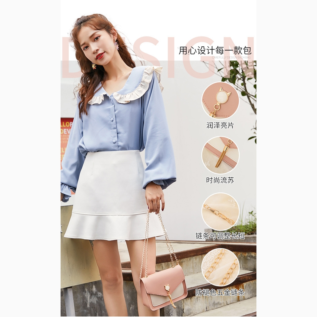 Túi Xách Nữ Đeo Chéo Dễ Thương Nữ Tính TVNN244