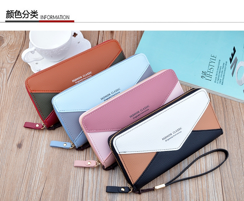  Ví Cầm Tay Nữ Dài Dễ Thương Nữ Tính Hàn Quốc TVNN263