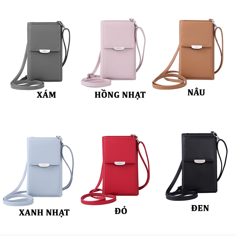 Ví Cầm Tay Nữ Dài Đeo Chéo Cao Cấp Sang Trọng Phong Cách Hàn Quốc TVNN264