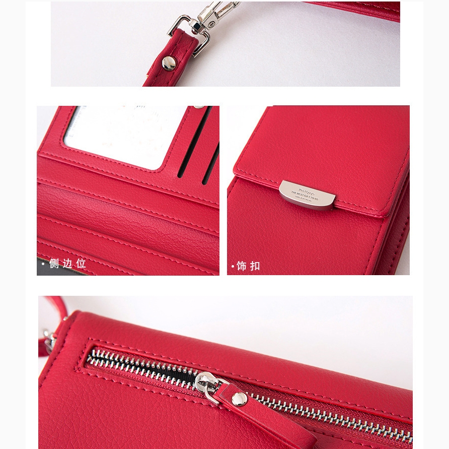 Ví Cầm Tay Nữ Dài Đeo Chéo Cao Cấp Sang Trọng Phong Cách Hàn Quốc TVNN264