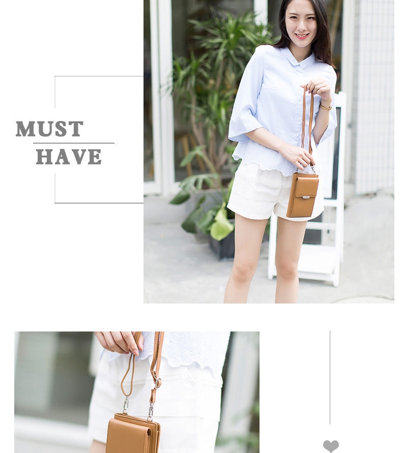 Ví Cầm Tay Nữ Dài Đeo Chéo Cao Cấp Sang Trọng Phong Cách Hàn Quốc TVNN264