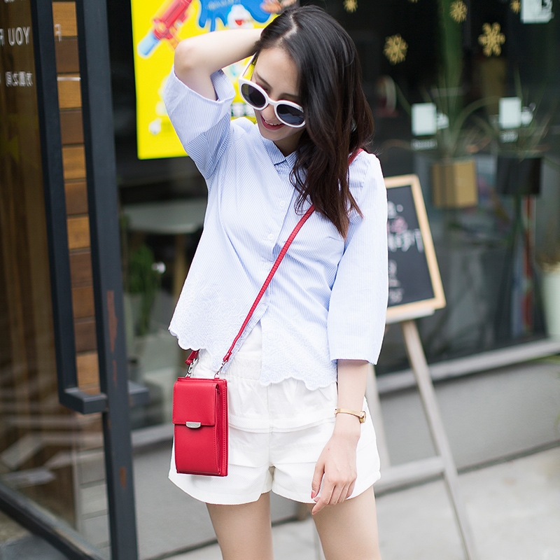 Ví Cầm Tay Nữ Dài Đeo Chéo Cao Cấp Sang Trọng Phong Cách Hàn Quốc TVNN264