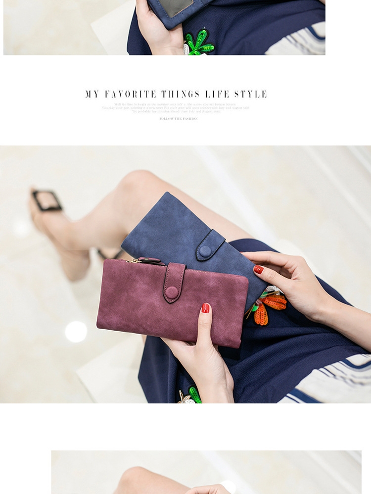  Ví Cầm Tay Nữ Dài Dễ Thương Nữ Tính Hàn Quốc TVNN265