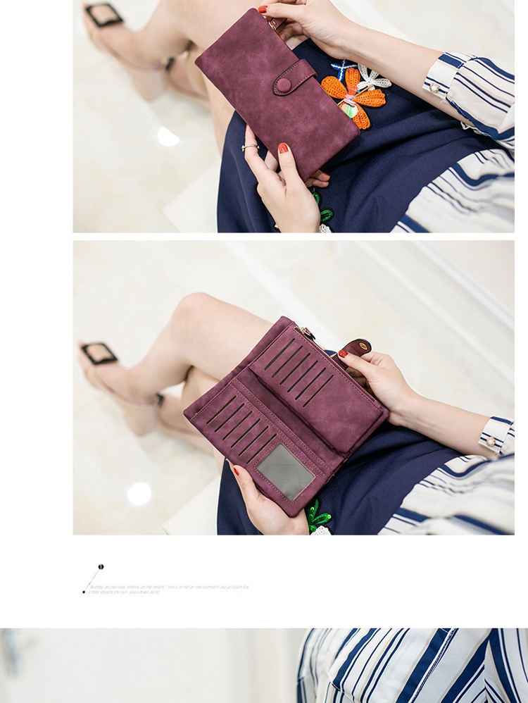  Ví Cầm Tay Nữ Dài Dễ Thương Nữ Tính Hàn Quốc TVNN265